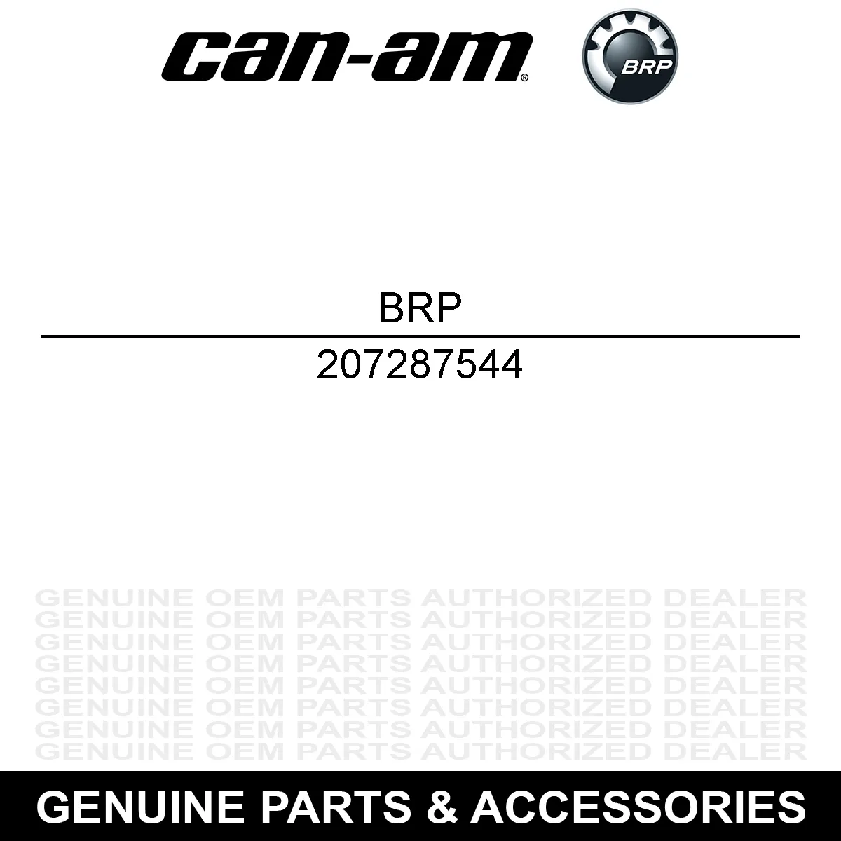 BRP 207287544 OEM Pulley Hex Cap Screw M8x75 for 2011-2019 Ski-Doo Expedition Grand