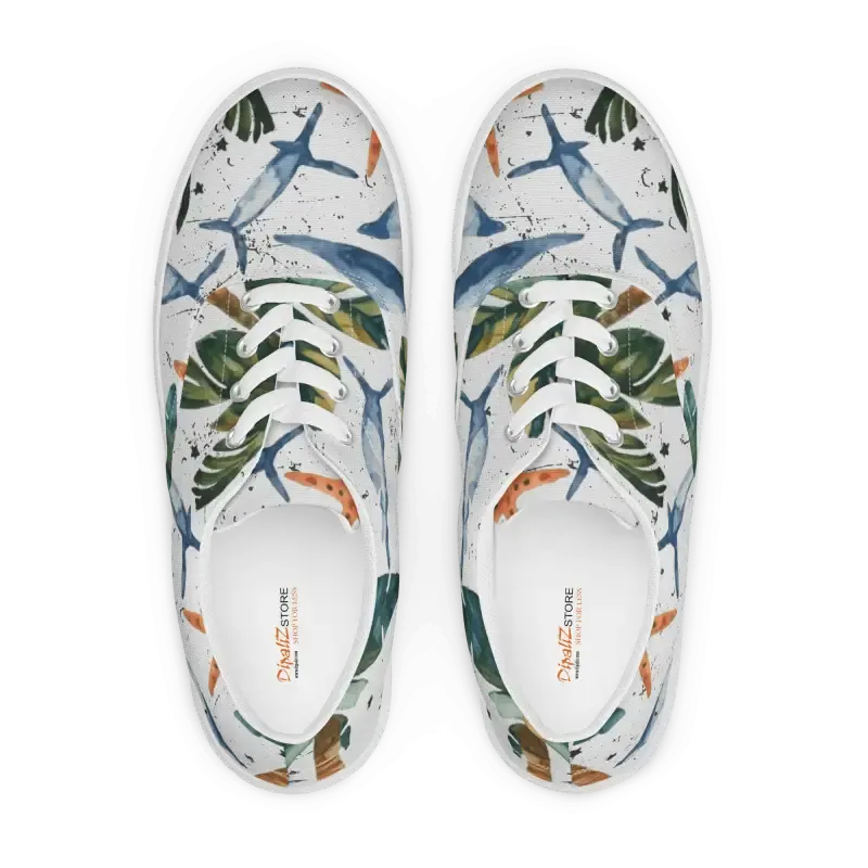 Chic Canvas Shoes Women's Lace Cozy Sneakers