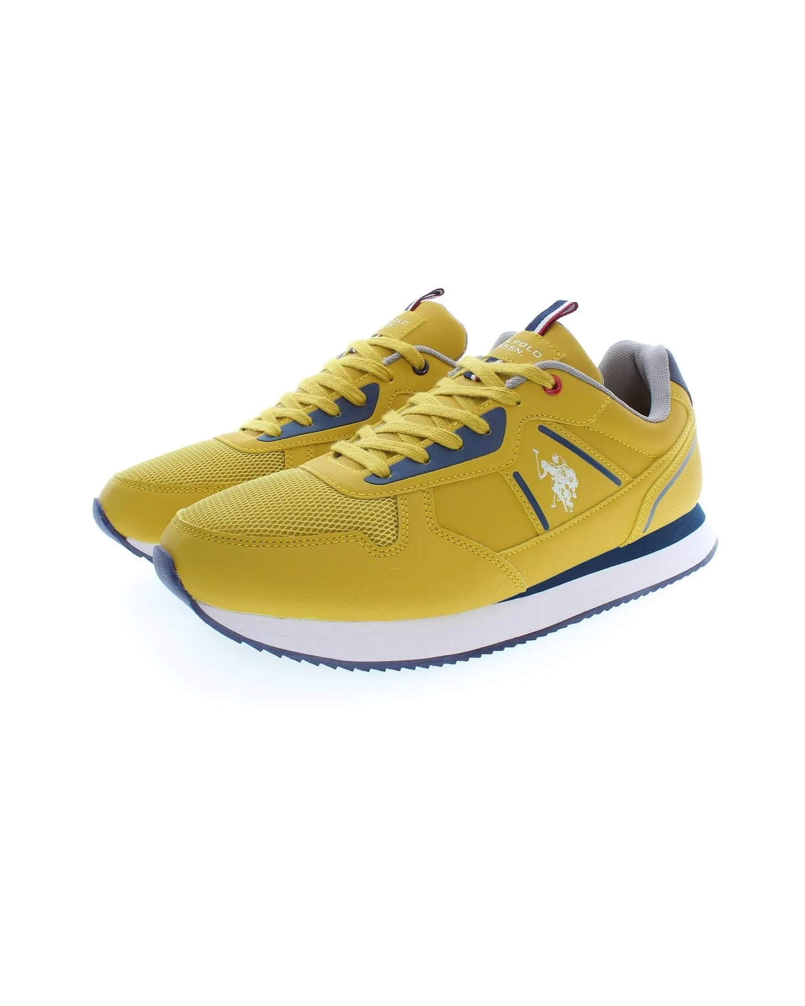 US POLO ASSN Mens Usp 14047 Yellow Sneakers